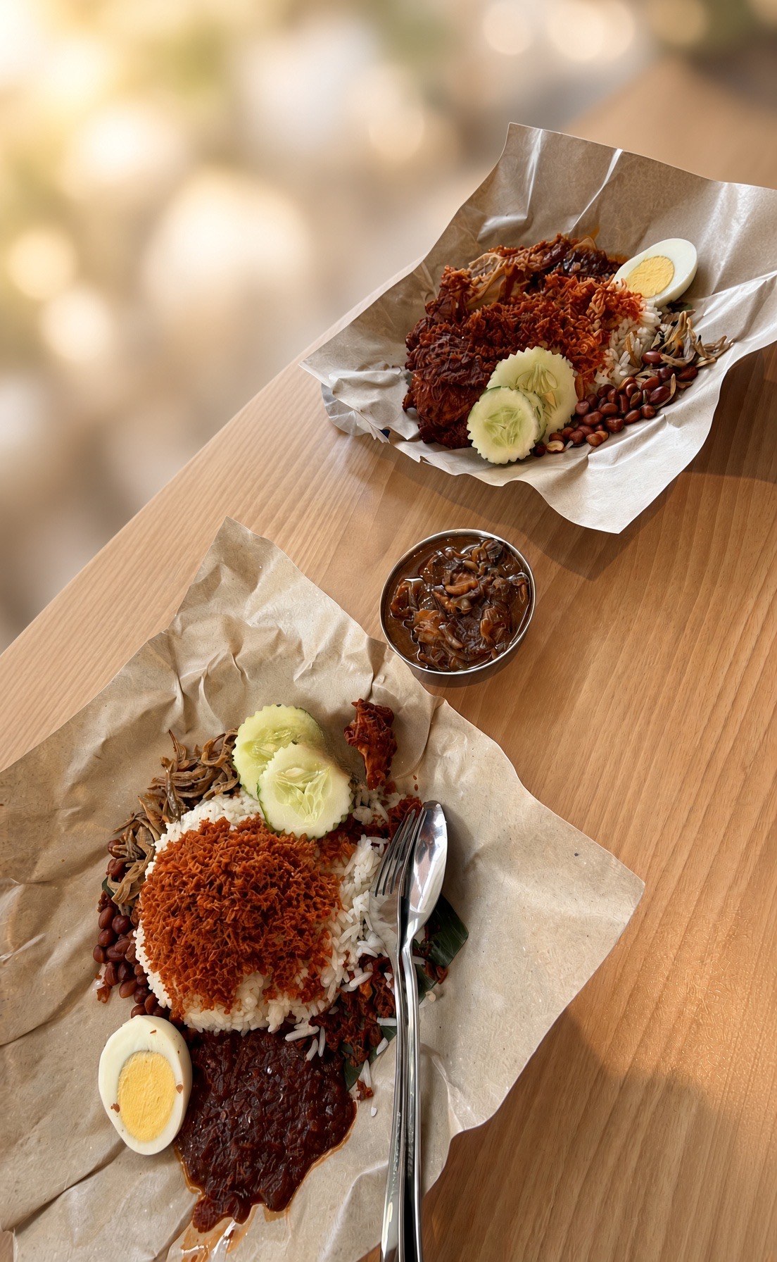 Food at Nasi Lemak Shop (Bandar Utama) – Malay · Nasi lemak in Bandar Utama